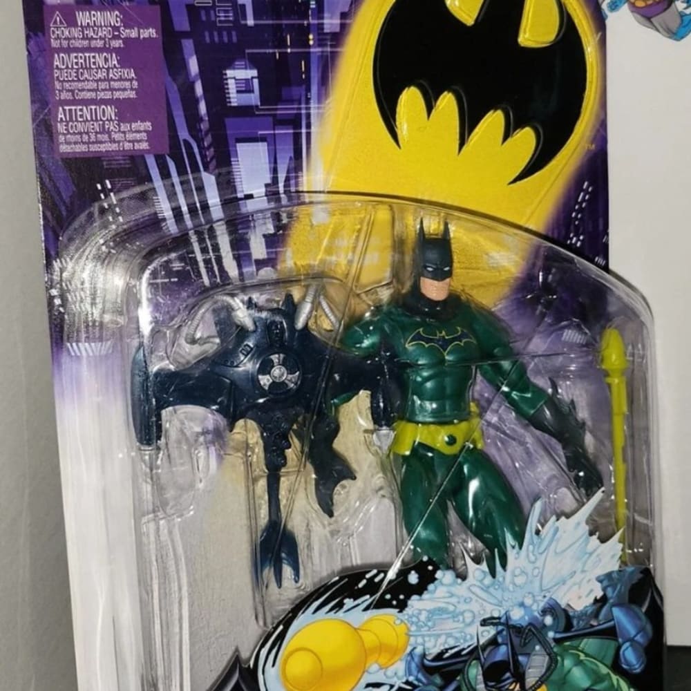 2003 Mattel Batman Hydro Suit Batman Action Figure New Sealed Package